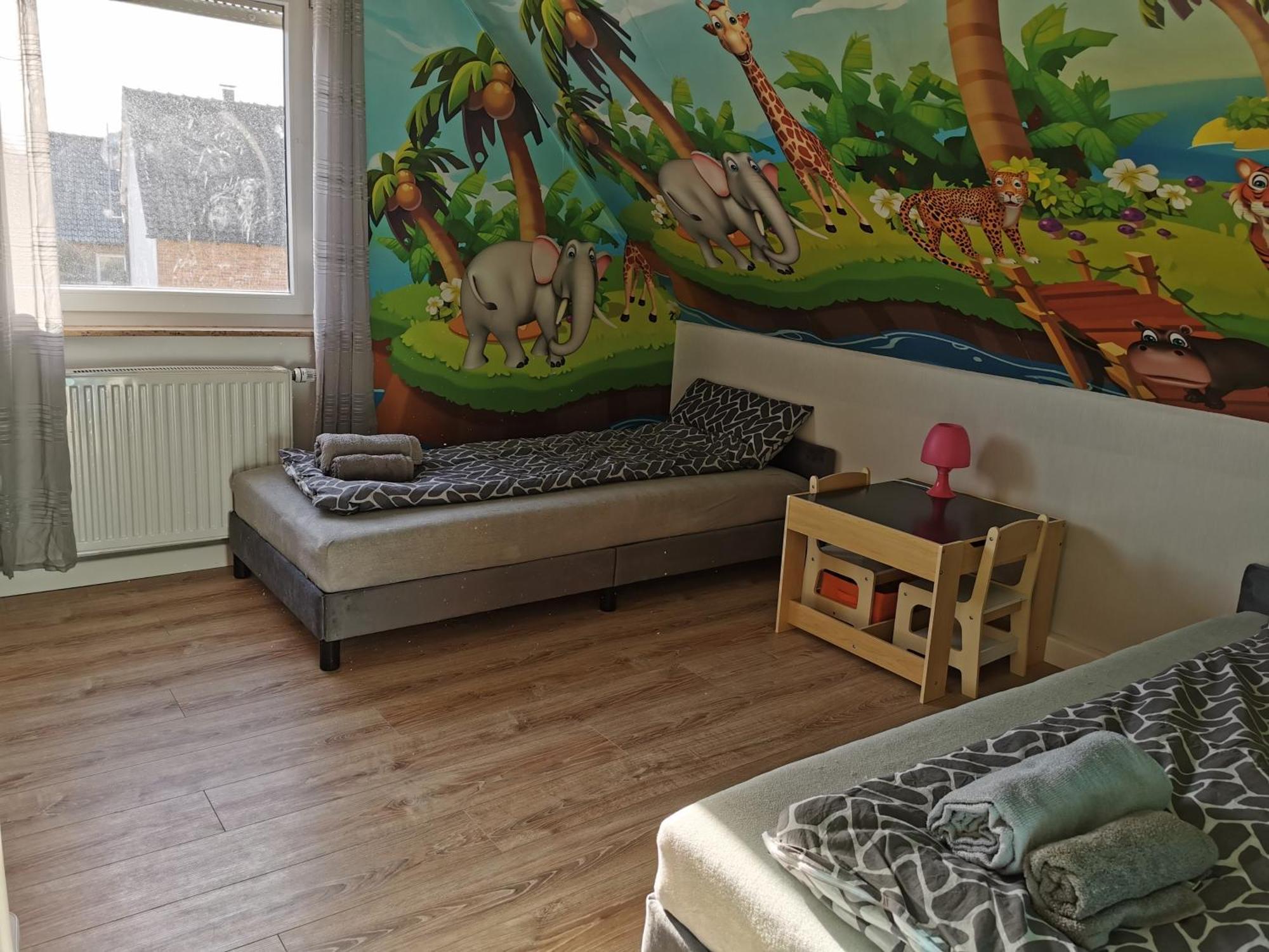4-Zimmer-Wohnung Mit 6 Betten Bad Oeynhausen Bagian luar foto