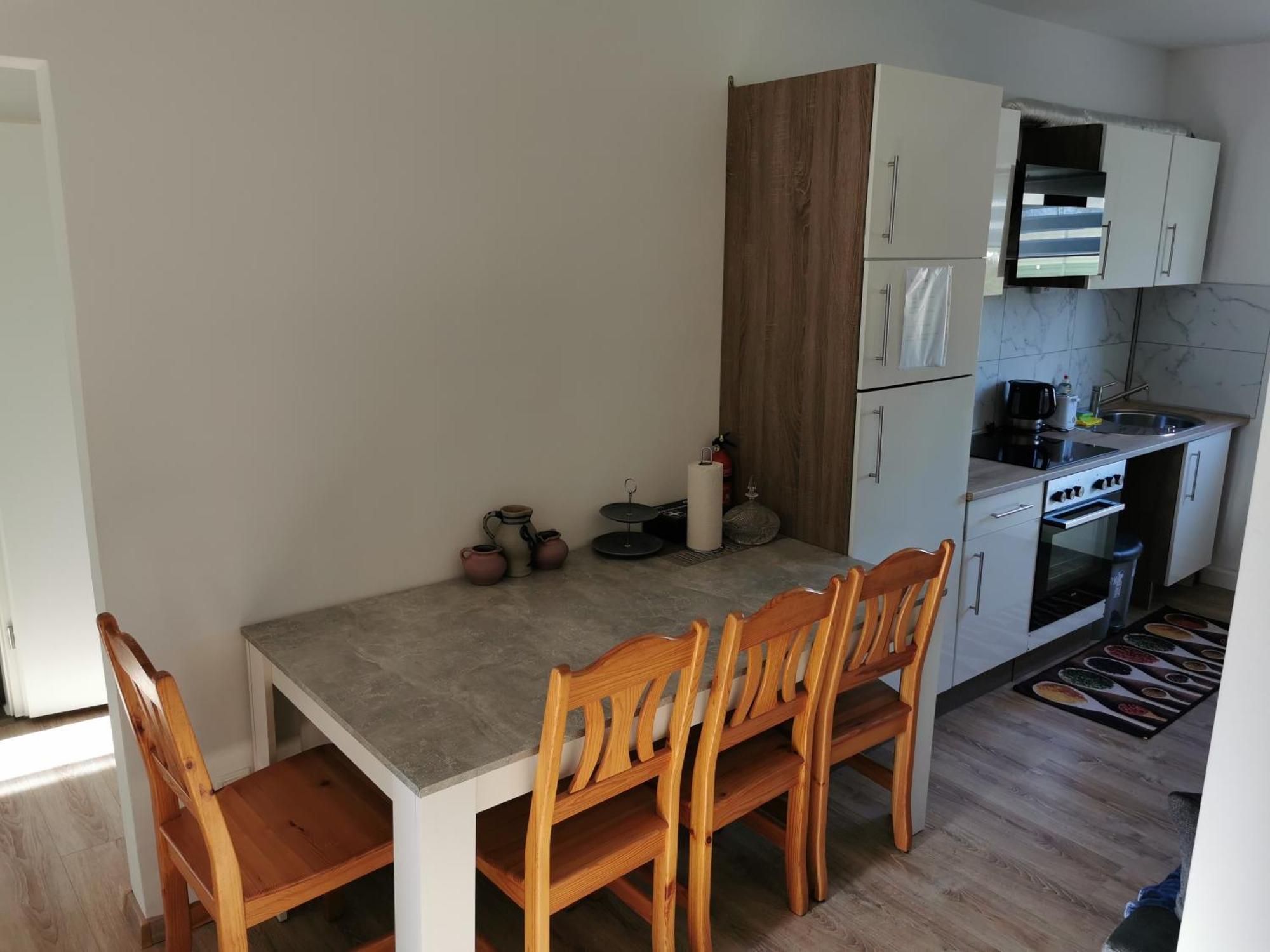 4-Zimmer-Wohnung Mit 6 Betten Bad Oeynhausen Bagian luar foto